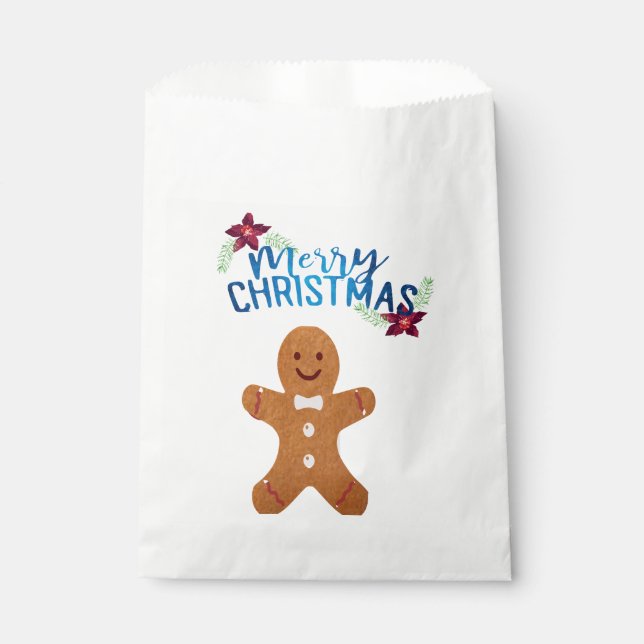 Ginger bread Paper bag (Front)