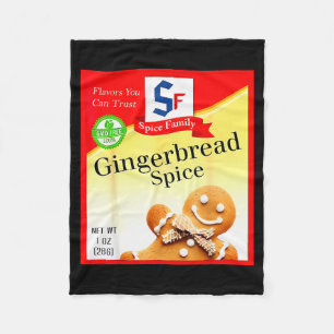 Ginger Bread Spice Group Costume Family Matching H Fleece Blanket
