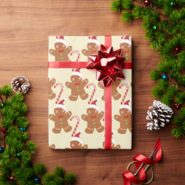 Ginger Bread Wrapping Paper