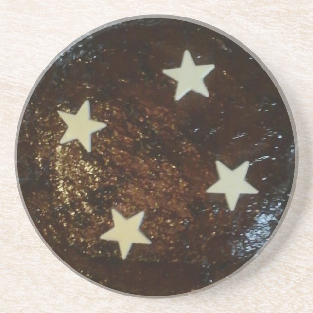 Ginger cake coaster (Front)