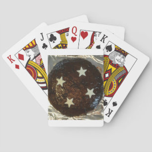 Ginger cake playing cards