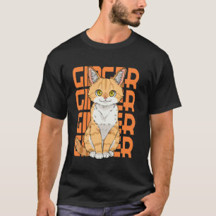 Ginger Cat Appreciation Day Orange Kitten Pet Sept T-Shirt