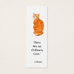 Ginger Cat Bookmark