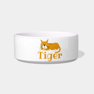 Ginger Cat Bowl