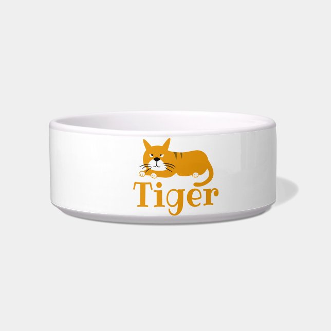 Ginger Cat Bowl (Front)