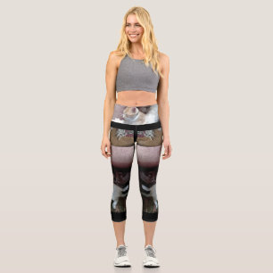 Ginger cat capri leggings