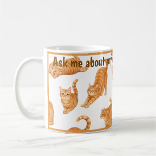 Ginger Cat Funny Coffee Mug