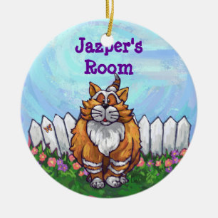 Ginger Cat Gifts & Accessories Ceramic Tree Decoration