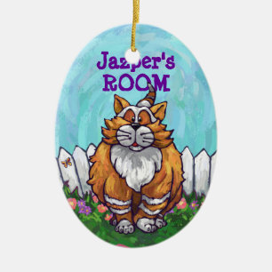 Ginger Cat Gifts & Accessories Ceramic Tree Decoration