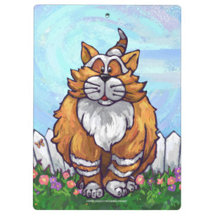 Ginger Cat Gifts & Accessories Clipboard