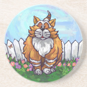 Ginger Cat Gifts & Accessories Coaster