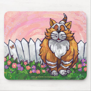 Ginger Cat Gifts & Accessories Mouse Pad