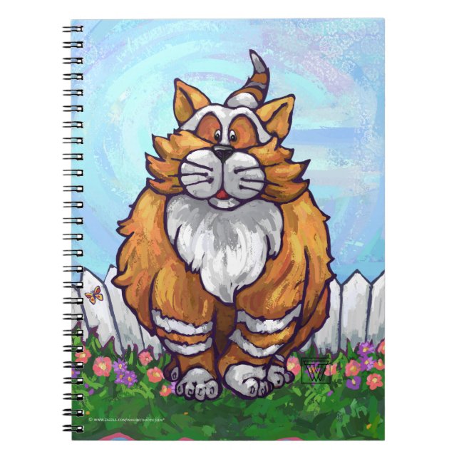 Ginger Cat Gifts & Accessories Notebook (Front)