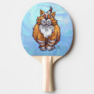 Ginger Cat Gifts & Accessories Ping Pong Paddle