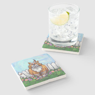 Ginger Cat Gifts & Accessories Stone Coaster