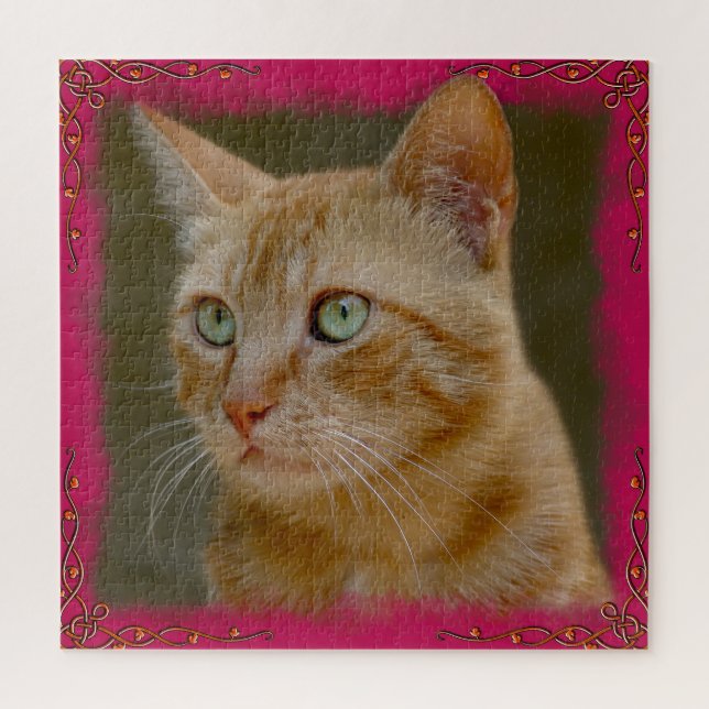 Ginger Cat Jigsaw Puzzle (Vertical)