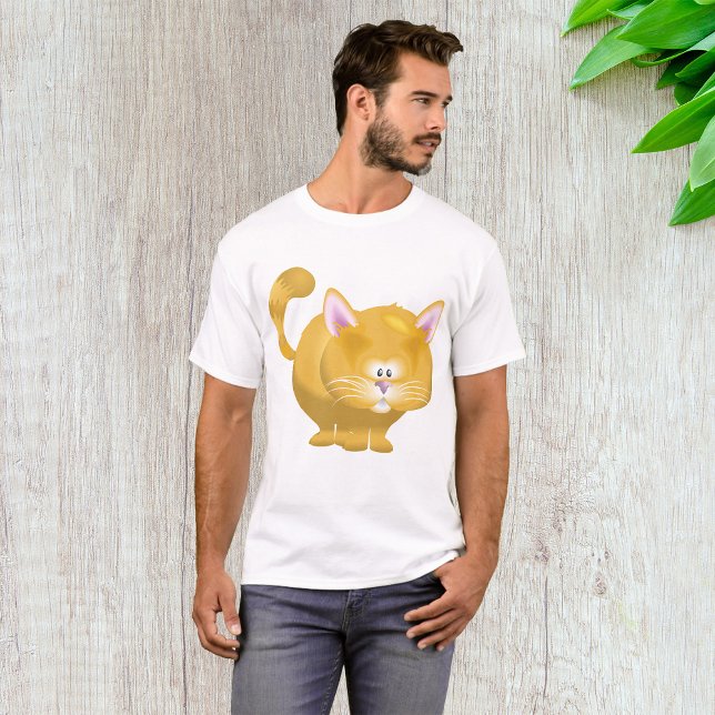 Ginger Cat Mens T-Shirt (Creator Uploaded)