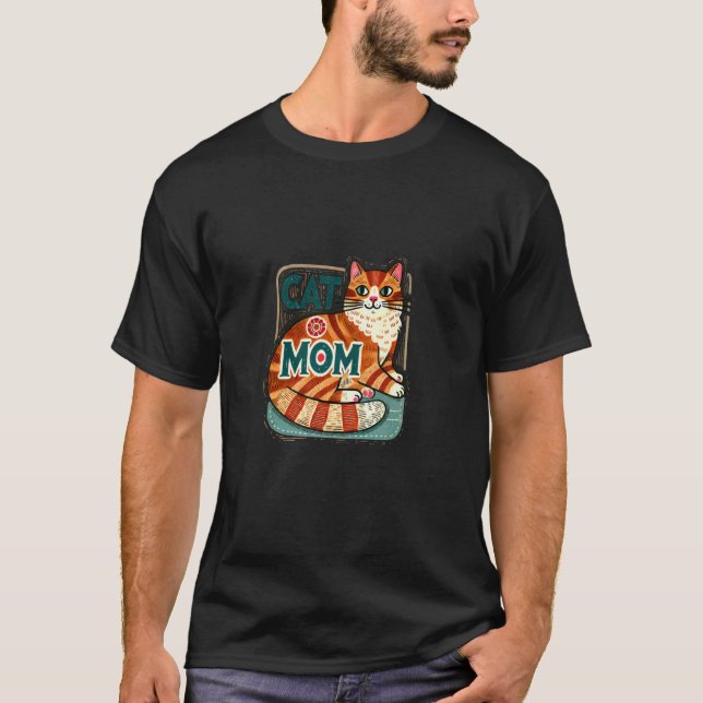 Ginger Cat Mum 2 T-Shirt (Front)