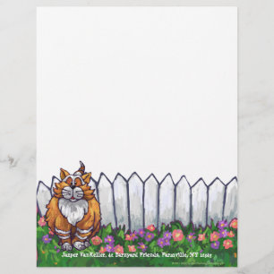 Ginger Cat Personal Letterhead