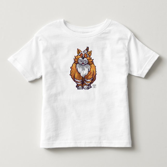 Ginger Cat T-Shirts (Front)