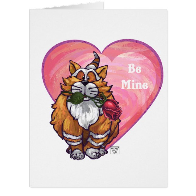 Ginger Cat Valentine's Day (Front)