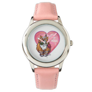 Ginger Cat Valentine's Day Watch