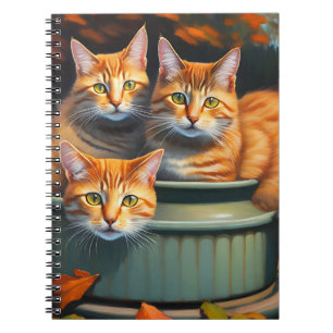 Ginger Cats Pot Plants, Notebook