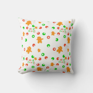 Ginger Cookie's Christmas Cushion