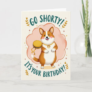Ginger Dog Sweet Birthday Card