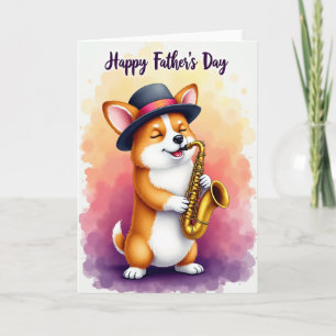 Ginger Dogs Fathers Day Card