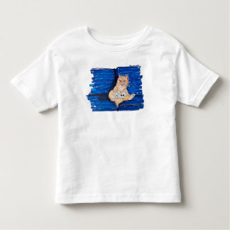 Ginger Gamer Cat Toddler T-Shirt