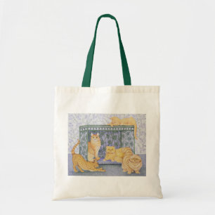 Ginger gentlemen tote bag
