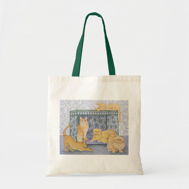 Ginger gentlemen tote bag (Front)