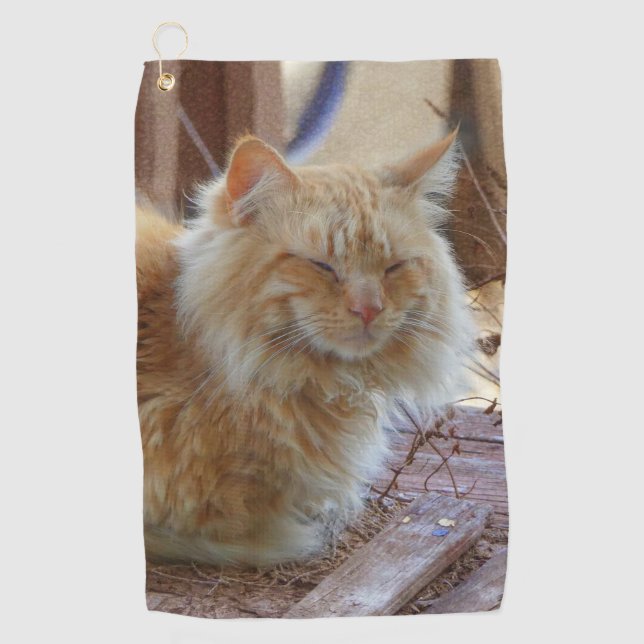 Ginger George Golf Towel (Front)