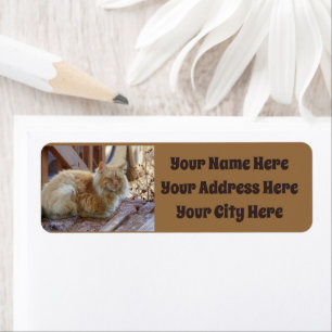 Ginger George Return Address Label