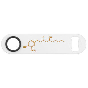 Ginger Gingerol Molecule Chemical Formula