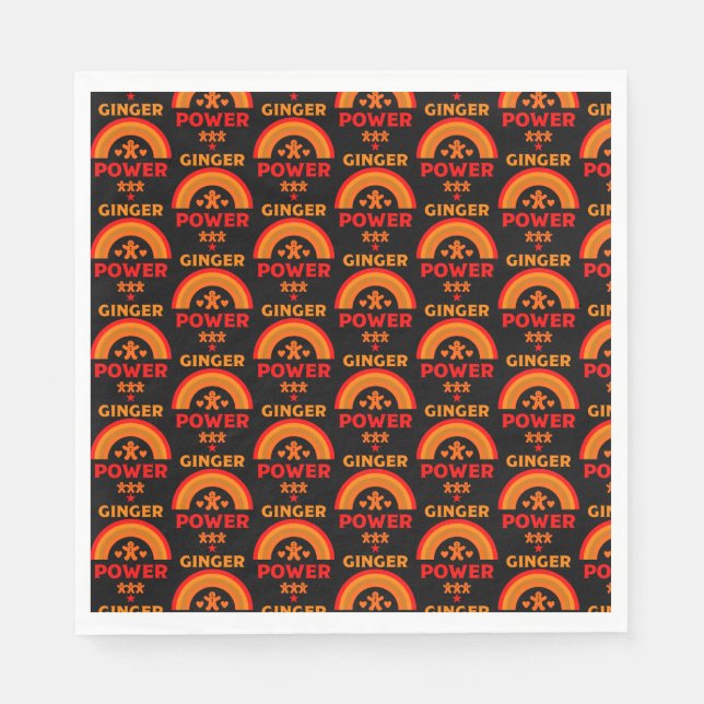 Ginger Hair Pride Napkin (Front)