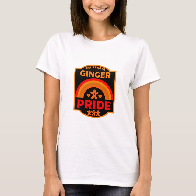 Ginger Haired Pride T-Shirt (Front)