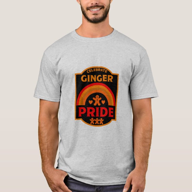 Ginger Haired Pride T-Shirt (Front)
