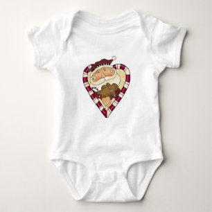 Ginger Heart Santa T-shirts and Gifts