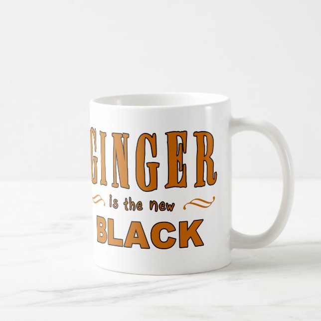 Ginger is the New Black Coffee Mug (Right)