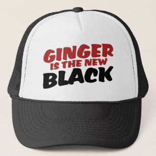 Ginger is the new Black Trucker Hat