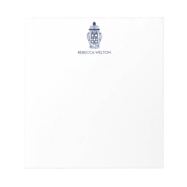 Ginger Jar Note Pad (Front)