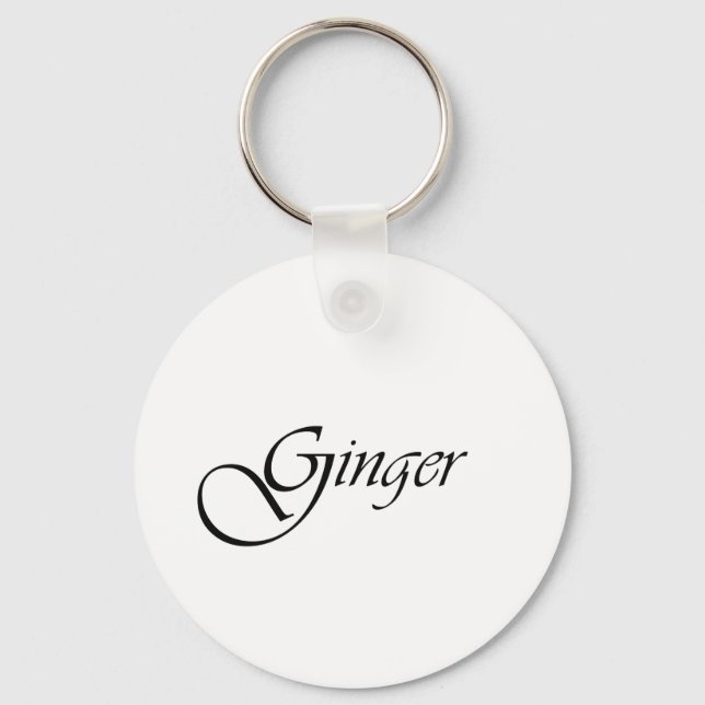 Ginger Key Ring (Front)