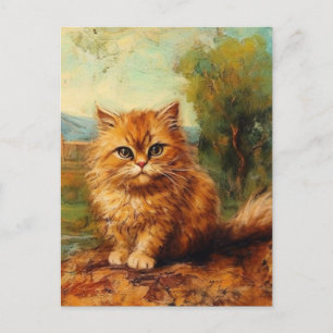 Ginger Kitten Postcard