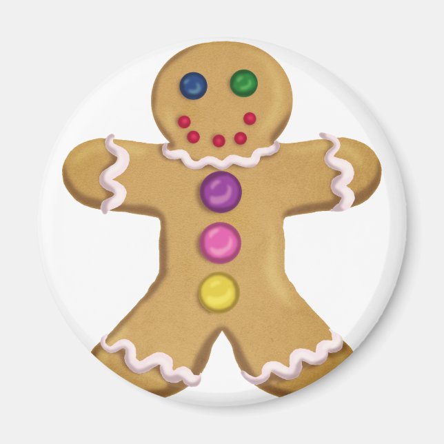 Ginger Man Magnet (Front)
