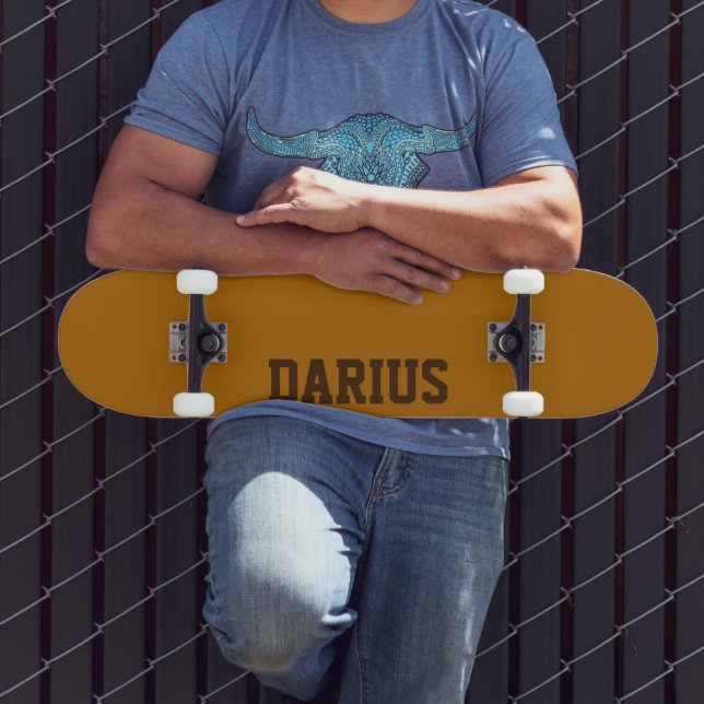 Ginger Modern Name | Classic Trendy  Skateboard (Outdoor 3)