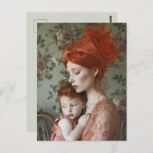 Ginger Mum Postcard