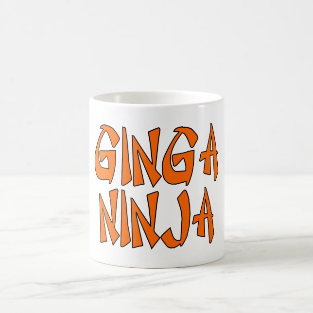 GINGER NINJA COFFEE MUG (Center)