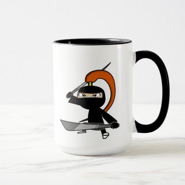 Ginger Ninja Figure 5 Mug (Right)